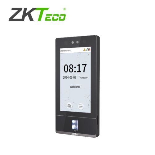 TERMINAL MULTIBIOMETRICA DE CONTROL DE  ACCESO  ZKTECO  MODELO  SENSEFACE 7A  INCORPORA LA ULTIMA TECNOLOGIA DE AUTENTICACION FACIAL Y HUELLA DACTILAR EN CRISTAL   CAPACIDAD DE 10,000 ROSTROS, 10,000 HUELLAS, 50,000 TARJETAS DE 125KHZ, 300,000 EVENTOS  COMUNICACION TCP/IP   CUENTA CON ADMS    SE PUEDE  ELEGIR  SI  TRABAJA  COMO ASISTENCIA  O  COMO  ACCESO   COMPATIBLE  CON SOFTWARES  ZKBIO CV ACCESS  O BIOTIME