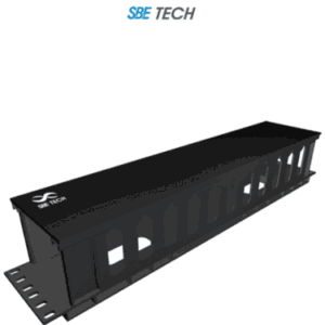 SBETECH SBE-OH2UR - Organizador de cable horizontal 2UR #MARSBE