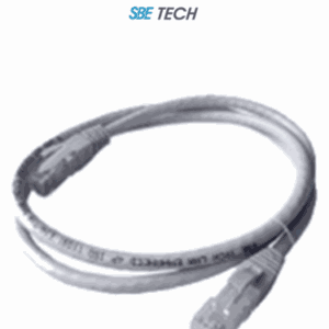 SBETECH SBE PCC6U3.0MGY - Patch cord Cat. 6 con bota inyectada, color gris, de 3 metros