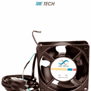 SBETECH J1VENTN127V - Extractor para gabinete, compatible con gabinetes SBETECH, color negro, 110-127 VAC, 42W