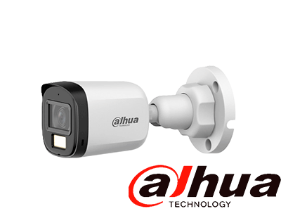 DAHUA DH-HAC-B1A51N-U-IL-A -Cámara Bullet de 5 Megapixeles/ HDCVI X Plus/ Lente 2.8 mm Apertura Hasta 106°/ Iluminación Dual Inteligente/ Iluminación Hasta 30Mts con IR +20Mts Luz Calida/ Micrófono Incorporado/ Plástico/ Para ExteriorIP67#LoNuevo #OD #CD - Imagen 2