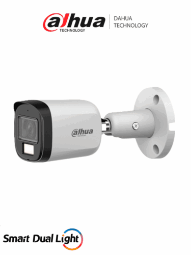 DAHUA DH-HAC-B2A51N-U-IL-A- Cámara Bullet 5 Megapixeles/ HDCVI X Plus/ Lente 2.8 mm Apertura Hasta 106°/ Iluminación Dual Inteligente/ Iluminación Hasta 30Mts IR + 20Mts Luz Calida/ Micrófono Incorporado/ Metal/ Para Exterior IP67 #OD #CD