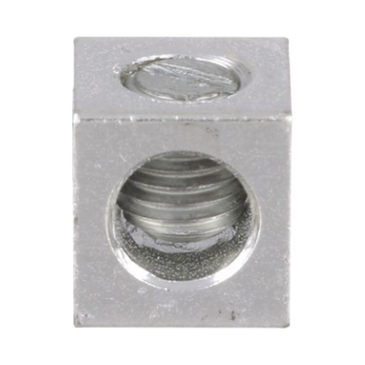 Conector Mecánico de Aluminio, de Un Orificio 1/4" y Un Barril, para Cable de 14 a 2 AWG. 1 Pieza - Image 3