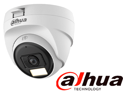DAHUA HAC-T1A21N-U-IL-A - Cámara Domo de 2 MP Serie Cooper/ Lente de 2.8 mm Apertura Hasta 100°/ Iluminación Dual Inteligente Hasta 25Mts con IR & 20Mts Luz Calida/ Micrófono Integrado/ Policarbonato/ #LoNuevo #OD #CD - Image 2