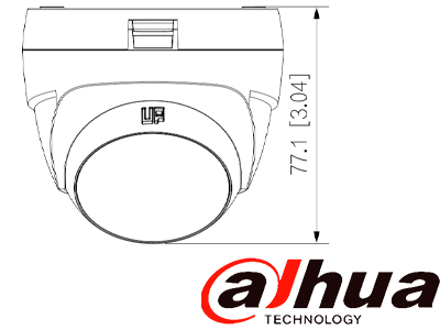 DAHUA HAC-T1A21N-U-IL-A - Cámara Domo de 2 MP Serie Cooper/ Lente de 2.8 mm Apertura Hasta 100°/ Iluminación Dual Inteligente Hasta 25Mts con IR & 20Mts Luz Calida/ Micrófono Integrado/ Policarbonato/ #LoNuevo #OD #CD - Image 3