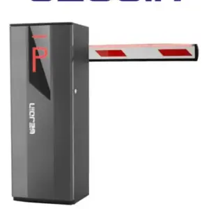 WEJOIN WJNSBG101HL34LED - Barrera Vehicular Izquierda, Brazo de 4 Metros con Led, Velocidad 3 Segundos, Motor de Alto Flujo Sin Resortes, 6 Millones de Ciclos, Fácil Cambio de Dirección #NUEVABARRERA