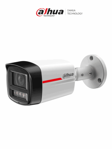 DAHUA DH-IPC-HFW2249TLP-S-LED-0280B-PRO- Cámara IP Bullet de 2MP / WizColor/ WizSense/ SMD Plus/ Protección Perimetral/ Detección de movimiento inteligente/ Lente 2.8mm/  Luz Cálida 50m/ Micrófono/ Ranura para Micro SD/ IP67/ #LoNuevo #DWIZ