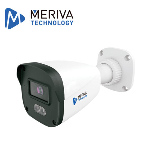 CAMARA IP BULLET MERIVA TECHNOLOGY MOB-404D / 4 MP / H.265+ / 2.8MM / ILUMINACION DUAL (20 - 30 M IR / 10 - 20 M LUZ BLANCA) / IP67 / METAL-PLASTICA/ SOLO POE / MICROFONO INTEGRADO / MIA 2.0 / ONVIF / VIDEO ESTRUCTURADO INTRUSION - CRUCE DE LINEA