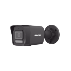 [Dual Light] Bala IP 4 Megapixel / Color Negro /  Lente 2.8 mm / 30 mts IR + 30 mts Luz Blanca / Micrófono Integrado / ACUSENSE Lite / Exterior IP67 / H.265 / PoE  / Micro SD