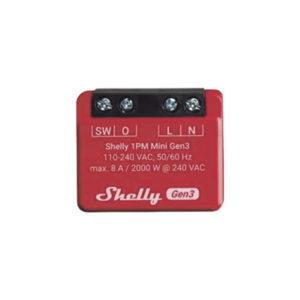 Mini Interruptor inteligente con Wi-Fi, medición de consumo, 1 canal 8A, compatible con asistentes de voz Alexa y GoogleHome