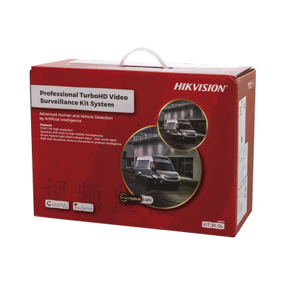 [Dual Light] Kit TurboHD 3K (5 Megapixel) / DVR 4 Canales / 4 Cámaras bala Dual Light / Micrófono Integrado / Accesorios de Interconexión / Fuente de Poder