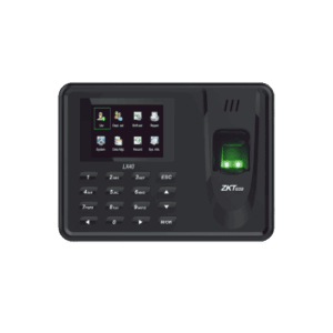 Lector de Huella con Teclado para Control de Asistencia, 500 Huellas, Genera Reporte por USB en Excel, Descarga mediante memoria USB /  (solo en idioma ingles)