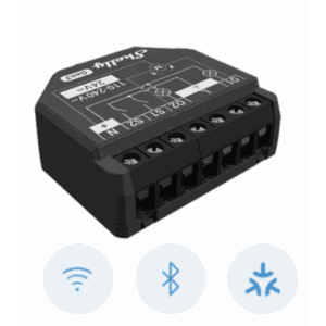 Apagador inteligente Wifi 2.4 / 2 canales  Para apagador doble / 10A por canal / Compatible con asistentes de voz