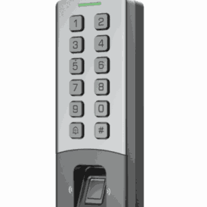 DAHUA DHI-ASI1212M-DW - Control de Acceso Antivandalico Exterior Wi-Fi/ Soporta 10,000 Usuarios, Passwords y Tarjetas ID / 3,000 Huellas / Teclado Mecanico/ RS-485 y Wiegand/ TCP/IP / Alimenta Cerradura 12V / IP65/ IK08/