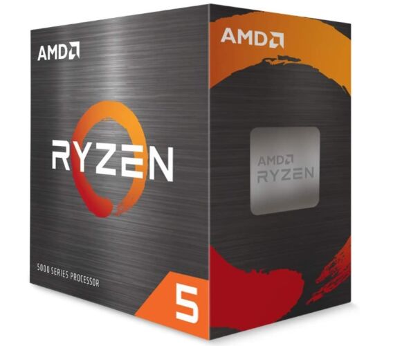 Procesador - AMD RYZEN 5 5500 - 6 núcleos, Socket AM4, Incluye Ventilador, Se requiere una tarjeta gráfica independiente.