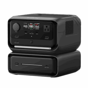 EcoFlow River 3 Plus | Estación de Energía Portátil 572Wh Litio LFP / 4 AC 800W (Max. 1600W) / 1 USB-C 100W / 3 USB -A 12W / Cargador de Coche 10A, 126W Max. / Conectividad WiFi y Bluetooth (App) / Carga Solar 220W Max.