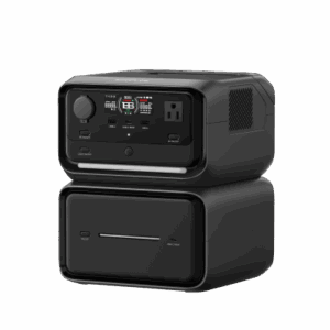 EcoFlow River 3 | Estación de Energía Portátil 858Wh Litio LFP / 2 AC 300 W (Max. 550W) / 1 USB-C 100W / 2 USB -A 12W / Cargador de Coche 8A a 12 o 24V / Conectividad WiFi y Bluetooth (App) / Carga Solar 110W Max.