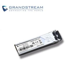 TRANSCEPTOR DE FIBRA OPTICA MULTIMODO GRANDSTREAM F-MM850-300M-10G / VELOCIDAD DE TRANSMISIÓN 10GBPS / CONECTOR LC DUPLEX / 850NM DE LONGITUD DE ONDA / DISTANCIA MÁXIMA 300M