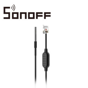 SENSOR DE TEMPERATURA SONOFF WTS01 / A PRUEBA DE AGUA / INALAMBRICO COMPATIBLE CON SONOFF TH ORIGIN/ELITE PARA IOS Y ANDROID COMPATIBLE CON ALEXA/GOOGLE HOME/NEST/IFTTT / CONECTOR RJ9 (4P4C) / LONGUITUD 1.5M