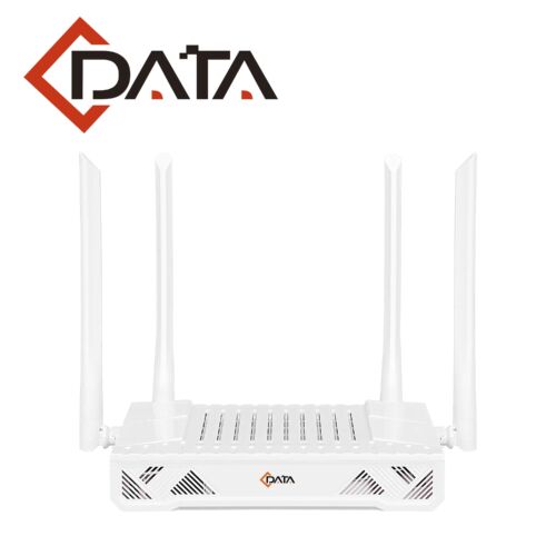 ONU/ONT XPON FD514GD-R550 C-DATA / 1 PUERTO GE / 1 PUERTO FE / WI-FI BANDA ÚNICA (2.4 GHZ) / VELOCIDAD DE TRANSMISIÓN GPON HASTA 2.488 GBPS / ALCANCE HASTA 20 KM / COMPATIBLE CON GPON Y EPON