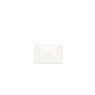 Montaje-Sujetador Adhesivo STRONGHOLD de 4 Vías de 1" x 1" x 1/4", Color Natural, Nylon 6.6 Retardante de Llamas V-2, Paquete de 100pz - Image 3