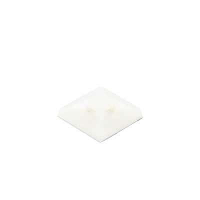 Montaje-Sujetador Adhesivo STRONGHOLD de 4 Vías de 1" x 1" x 1/4", Color Natural, Nylon 6.6 Retardante de Llamas V-2, Paquete de 100pz - Image 4