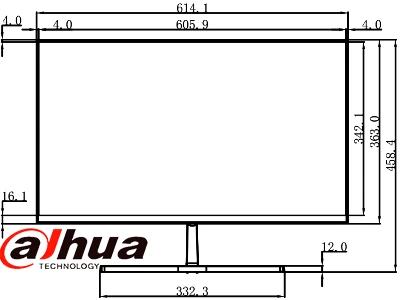 MS27D - Monitor 27” Full HD Dahua + Soporte Articulado VESA 75x75mm, Ajuste de Inclinación y Rotación - Image 4
