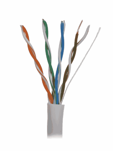 DAHUA DH-PFM920I-5EUN - Bobina de cable UTP blanco, 100% cobre, categoría 5e, 305 metros. Ideal para video y redes, cumple con CPR Eca y es compatible con alimentación PoE para un rendimiento óptimo. - Image 3