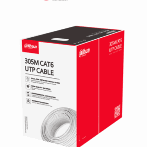 DAHUADH-PFM920I-6UN-C-white- Bobina de Cable UTP Cat 6 100% Cobre/ Color Blanco/ 305 Metros/ para Interior/ Ideal para Redes y Video/ Certificado CPR Eca Retardante/ Estandares Q/DXJ 067-2019, EN50575-2014/  LSZH/
