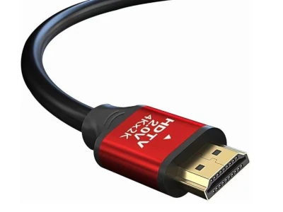 SAXXON HDMI-50 - Cable HDMI de 5 metros de alta velocidad / Versión 2.0 / Resolución 4K / Canal de retorno de audio (ARC) / Video 3D / Blindado para reducir interferencias / Chapado en oro / Alta resistencia y durabilidad. - Image 3