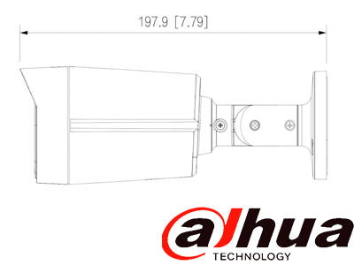 DAHUA DH-HAC-HFW1500TLMN-IL-T - Camara Bullet de 5 Megapixeles/ Audio 2 Vías/ Iluminador Dual Inteligente Mediante IR y Luz Calida/ 3DNR Para Reducción de Ruido en Imagen/ Lente de 2.8mm/ IR de Hasta 40 Mts/ IP67/ Policarbonato + Metal - Image 4