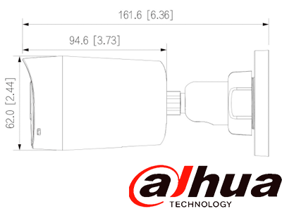 DAHUA DH-HAC-HFW1500RLN-IL-T - Cámara Bullet Full Color de 5 Megapixeles/ Audio 2 vías/ Iluminador Dual Inteligente Mediante IR y Luz Calida/ Leds para 20 Metros/ DNR Para Reducción de Ruido en Imagen/ WDR de 120 dB/ Lente de 2.8 mm/ Policarbonato - Image 4