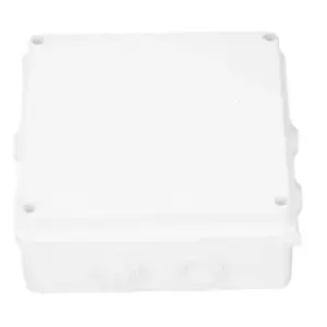 SAXXON PB150 - Caja de conexiones con 8 entradas / PVC libre de halógenos / Compatible con cámaras Bullet / Domo / Dimensiones 150 x 150 x 70 mm (Ancho x Alto x Fondo) / IP55