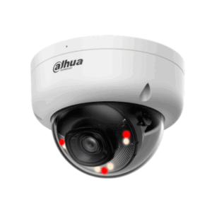 DAHUA DH-IPC-HDBW1239E1-A-IL- Cámara IP Domo Antivandalica de 2 Megapixeles Iluminador Dual/ Lente de 2.8 mm/ 104 Grados de Apertura/ Micrófono incorporado/ Detección de movimiento/ IP67/ PoE/