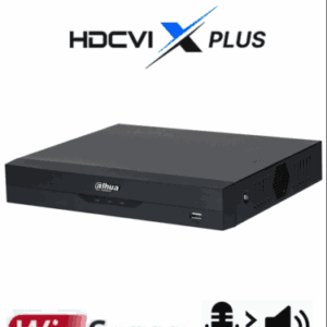 DAHUA DH-XVR5116HE-I3/T - DVR de 16 Canales 5 MP Lite con WizSense/ Audio Bidireccional/ Soporta 16 Canales HDCVI o Hasta 24 Canales IP/ Reconocimiento Facial/ H.265+/ E & S de Alarma/ Compatible con Dolink Care