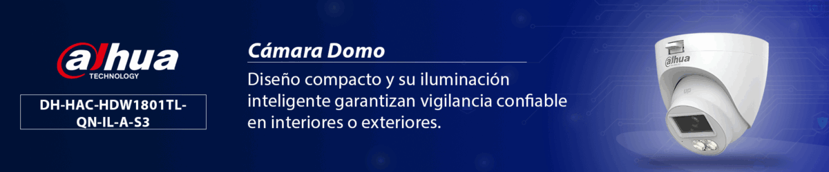 DAHUA DH-HAC-HDW1801TLQN-IL-A-S3 - Cámara Domo 4K/ HDCVI X PLUS/ Iluminador Dual Inteligente/ Micrófono Incorporado/ Angulo de visión de 106°/ Iluminación de hasta 20 mts con IR o Luz Cálida/ WDR real de 120 dB - Image 2