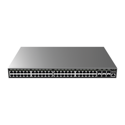Switch Gigabit PoE+ Administrable / 48 puertos 10/100/1000 Mbps + 6 Puertos SFP+ / Hasta 400W / Compatible con GWN Cloud. - Image 5