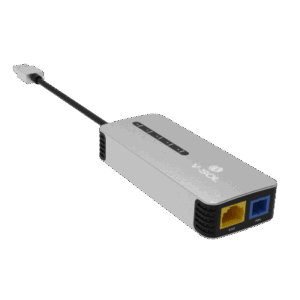 ONU Bridge Dual GPON/EPON USB Portátil / 1 puerto RJ45 2.5Gbps / 1 puerto USB