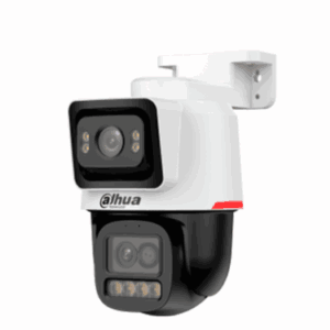 DAHUA DH-IPC-PTS2449C-4E3Z-S-PV-PRO Cámara PT varifocal WizColor de 4 MP + 2 MP/6x de Zoom Hibrido/Protección perimetral /Audio Bidireccional/Disuasión activa/Tour/Auto Tracking/Luz cálida 30m-PT 50m/Lente fija:112°/Lente PT:81.5°/SMD3.0/PoE/
