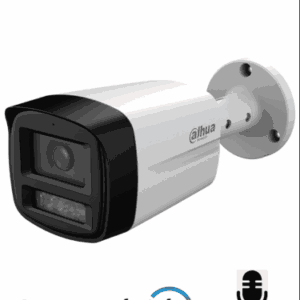 DAHUA DH-HAC-HFW1801TLMN-IL-A-S3- Cámara Bullet 4k/ Iluminador Dual Inteligente / Lente de 2.8 mm/ 106 Grados de Apertura/ Microfono Integrado/