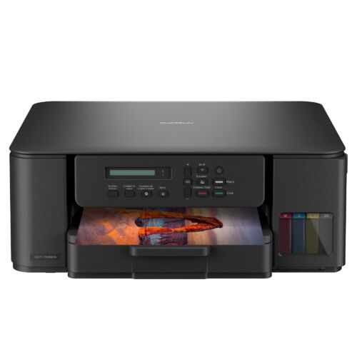 Multifuncionales - Multifuncional Tinta Continua Brother DCPT530DW - impresión dúplex, 27 ppm negro/11 ppm color, USB 2.0, Wifi 2.4/5Ghz, cama plana color tamaño carta