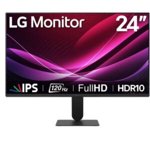 Monitores Gaming - MONITOR LG 24 PULGADAS 24U411A FHD IPS 120Hz S/ BORDES -
