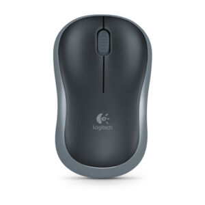 Mouse - Mouse LOGITECH M185 - Negro, 2 botones, RF inalámbrico, Óptico