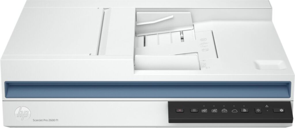 Escáner - Escáner HP ScanJet Pro 2600 f1 20G05A - 216 x 3100 mm - Base plana y ADF, CIS, 1500 páginas, 25 ppm/50 ipm