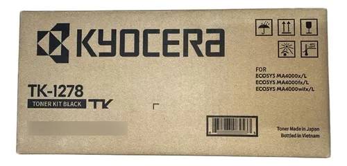 Tóners - Tóner Negro Kyocera TK-1278K. Compatible: MA4000wifx/L y MA4000x/L -