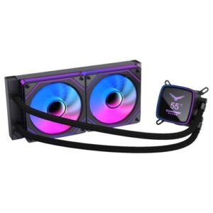 Enfriamiento y Ventilación - NACEB ENFRIAMIENTO LIQUIDO BOREAL 240MM PANTALLA DIGITAL ARGB NEGRO NA-0655N -