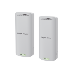 Kit Enlace Inalámbrico Recomendado para Elevadores, hasta 500m o 125 pisos, Preconfigurado, Ajuste Automático, Hasta 300 Mbps, Doble Puerto LAN