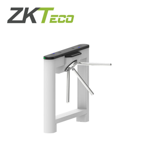TORNIQUETE TRIPODE TIPO PUENTE ZKTECO SATURN-T1000 / BIDIRECCIONAL / SISTEMA DE CAIDA DE BRAZO EN AUSENCIA DE ENERGIA / PREPARADO PARA RECIBIR LECTORES DE TARJETAS O LECTORES DE CODIGO QR / 25 INGRESOS POR MINUTO / COMPATIBLE CON CONTROLES DE ACCESO ZKTECO / ILUMINACION LED / FABRICADO EN ACERO / DOS MILLONES DE CICLOS DE VIDA UTIL