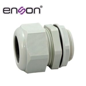 GLANDULA PLASTICA ENSON ENS-CG20 PARA CAJAS PLASTICAS / DIAMETRO DE CONEXION 20 MM / PROPORCIONA SUJECION FIRME Y SELLADO HERMETICO PARA EL PASO DE CABLES / EVITA LA ENTRADA DE POLVO Y HUMEDAD / IDEAL PARA CAJAS PLASTICAS COMPACTAS / COMPATIBLE CON MODELOS ENS-PCC70 / ENS-PCB0909 / ENS-PCB1010 / ENS-PCB1419
