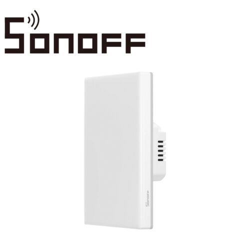 APAGADOR DE PARED TOUCH TX ULTIMATE SONOFF T5-1C-120 / 1CH ON/OFF INALAMBRICO / WIFI 2.4GHZ / COLOR BLANCO / LUZ AMBIENTAL / VIBRA/SUENA/SE ILUMINA AL TOCARLO / COMPATIBLE CON ALEXA/GOOGLE HOME/IFTTT / APP IOS Y ANDROID / HASTA 5AMP POR CANAL